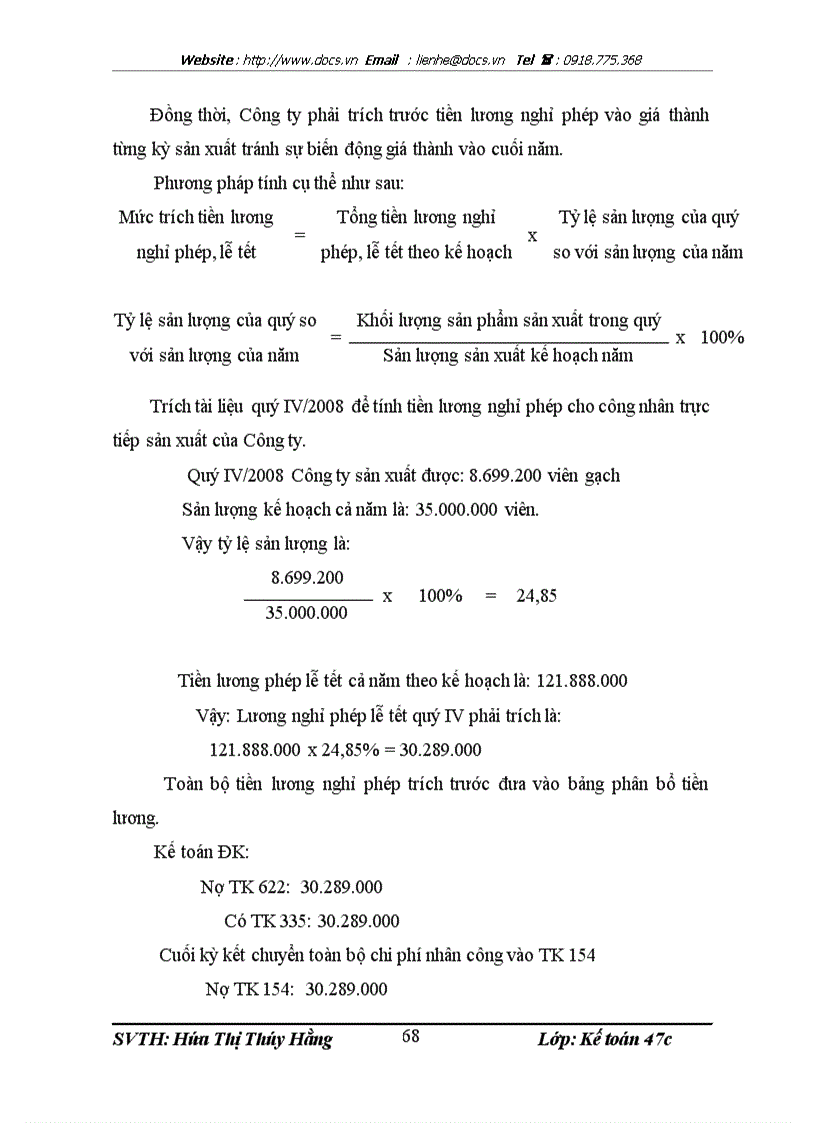 image for page Hoàn thiện tổ chức hạch toán chi phí sản xuất và tính giá thành sản phẩm tại Công ty cổ phần VLXD Viên Châu