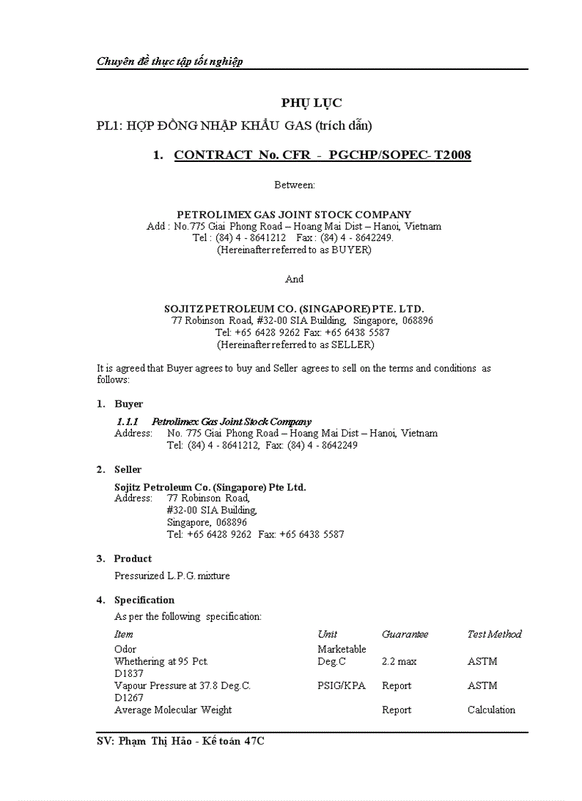 image for page Hoàn thiện kế toán lưu chuyển hàng hóa tại công ty cổ phần Gas Petrolimex