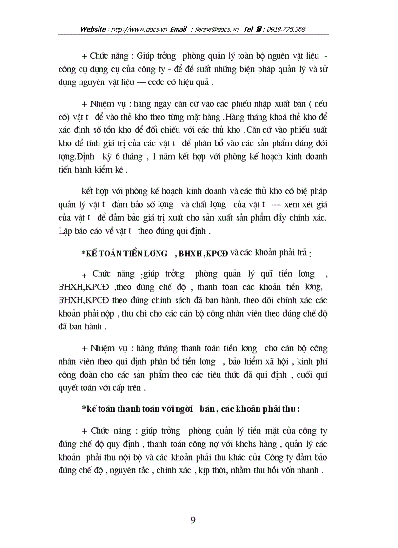 image for page Thực trạng công tác tổ chức kế toán tiền lương và các khoản trích theo lương tại Công ty thương mại và chuyển giao công nghệ VN