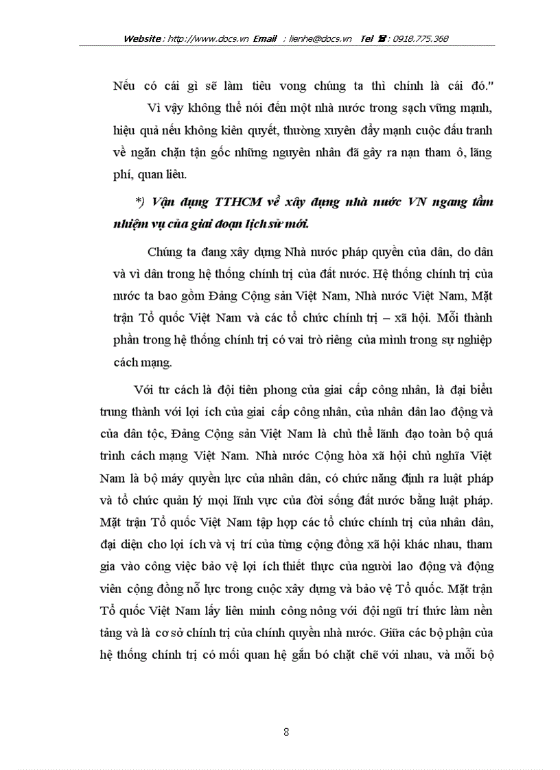 image for page Tư tưởng Hồ Chí Minh về nhà nước của dân do dân vì dân