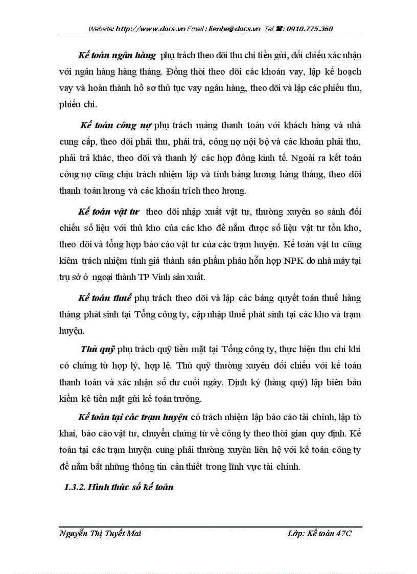 image for page Hoàn thiện kế toán lưu chuyển hàng hóa và xác định kết quả kinh doanh tại Tổng công ty CP Vật tư Nông nghiệp Nghệ An