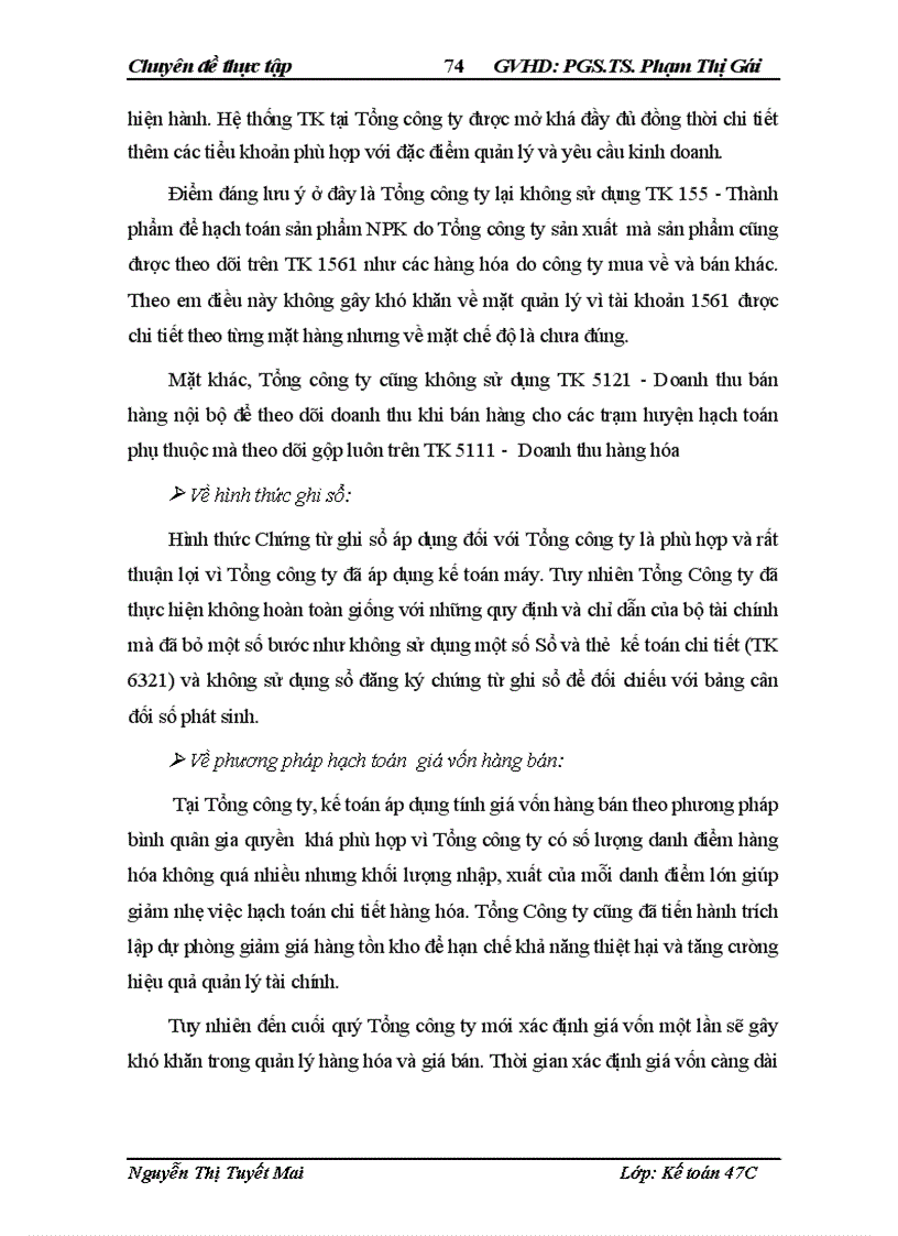 image for page Hoàn thiện kế toán lưu chuyển hàng hóa và xác định kết quả kinh doanh tại Tổng công ty CP Vật tư Nông nghiệp Nghệ An