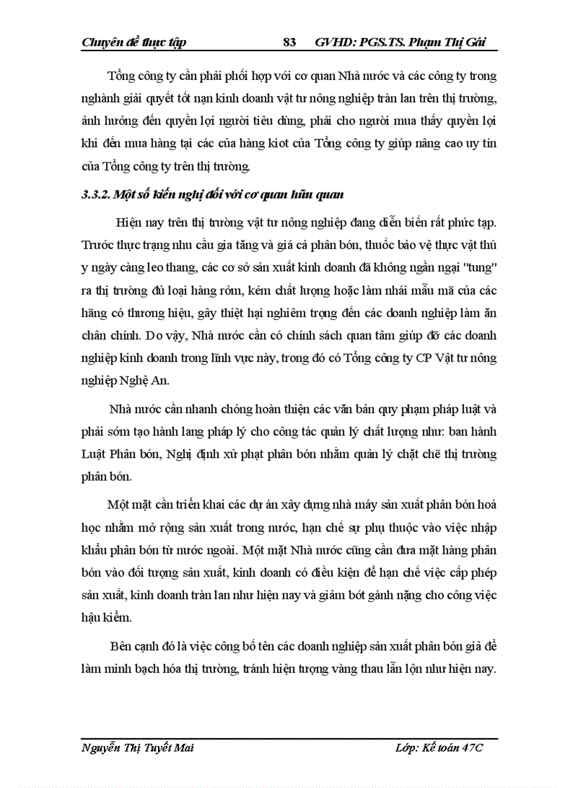 image for page Hoàn thiện kế toán lưu chuyển hàng hóa và xác định kết quả kinh doanh tại Tổng công ty CP Vật tư Nông nghiệp Nghệ An