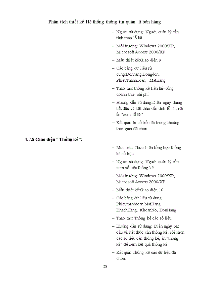 image for page Phân tích thiết kế Hệ thống thông tin quản lí bán hàng