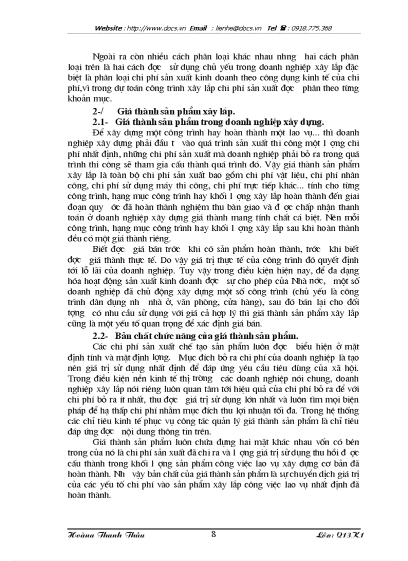 image for page Hoàn thiện kế toán chi phí sản xuất và tính giá thành sản phẩm xây lắp tại Công ty Cổ phần Tu tạo và Phát triển nhà