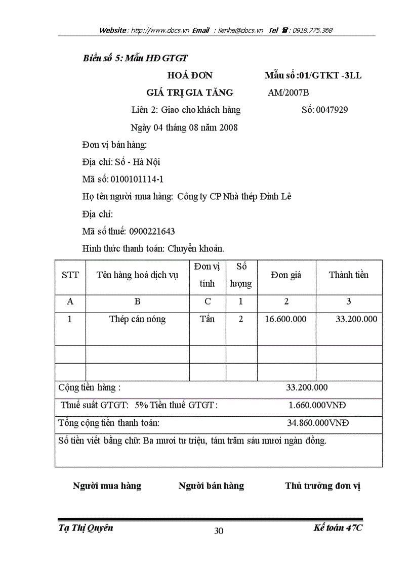 image for page Thực trạng kế toán Nguyên ật liệu tại công ty CP nhà thép Đinh Lê