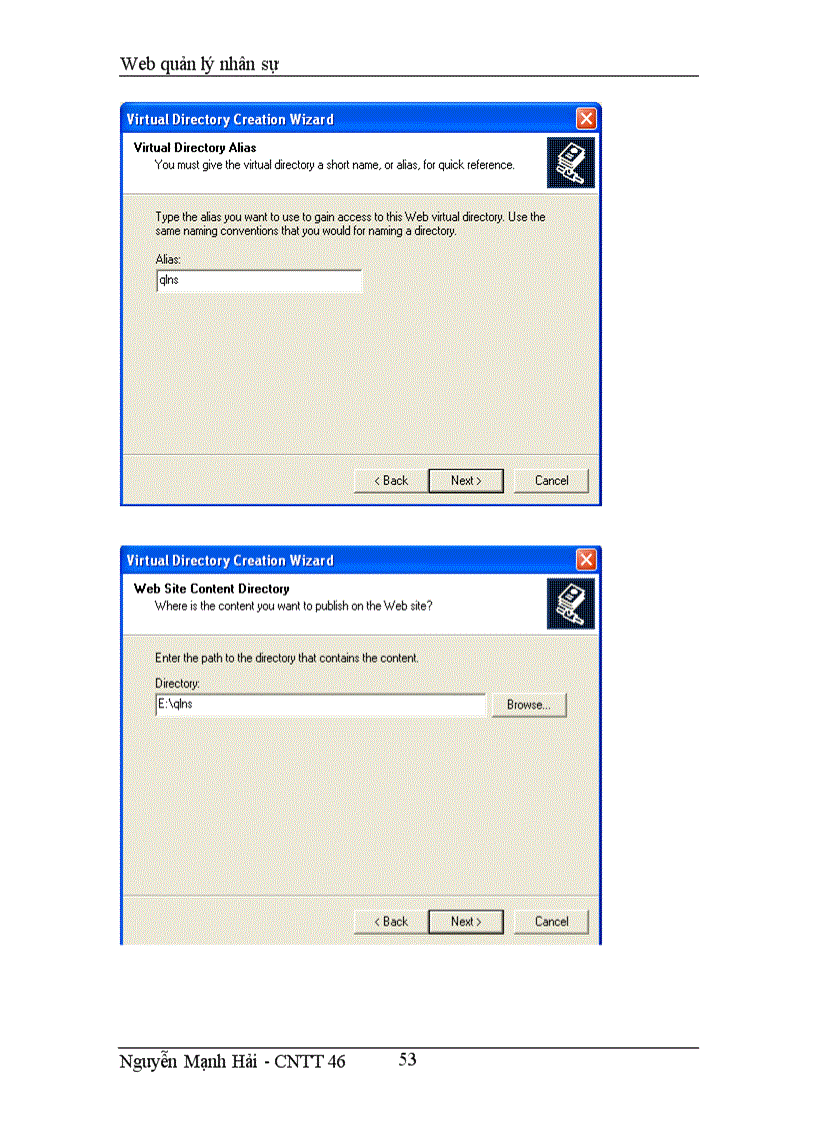image for page Web quản lý nhân sự