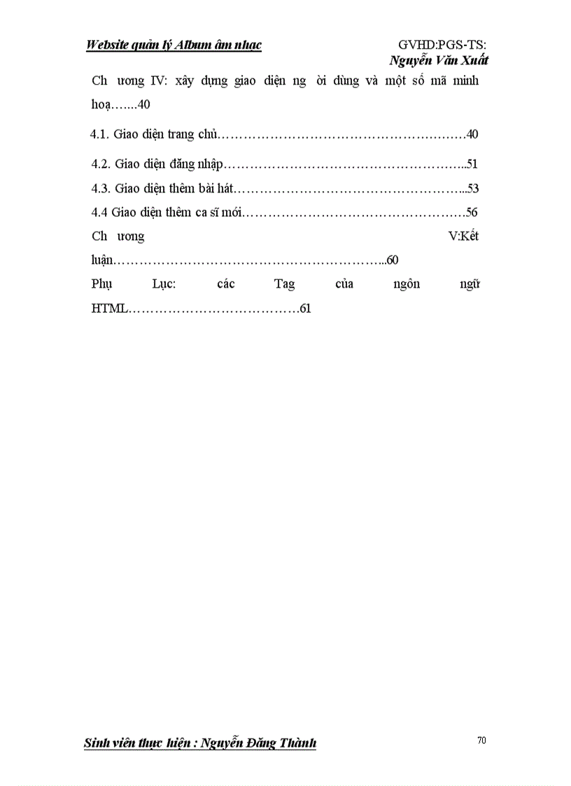 image for page Website quản lý Album âm nhạc