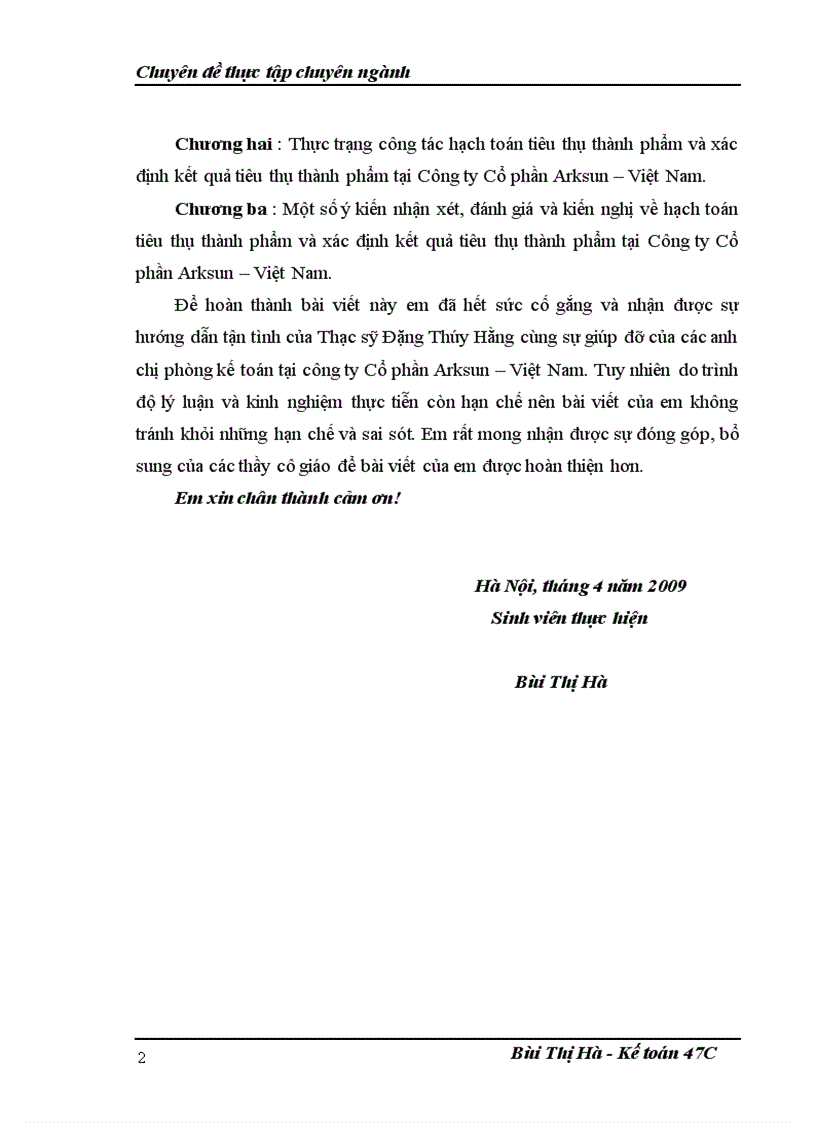 image for page Hoàn thiện hạch toán tiêu thụ thành phẩm và xác định kết quả tiêu thụ thành phẩm tại Công ty Cổ phần Arksun Việt Nam