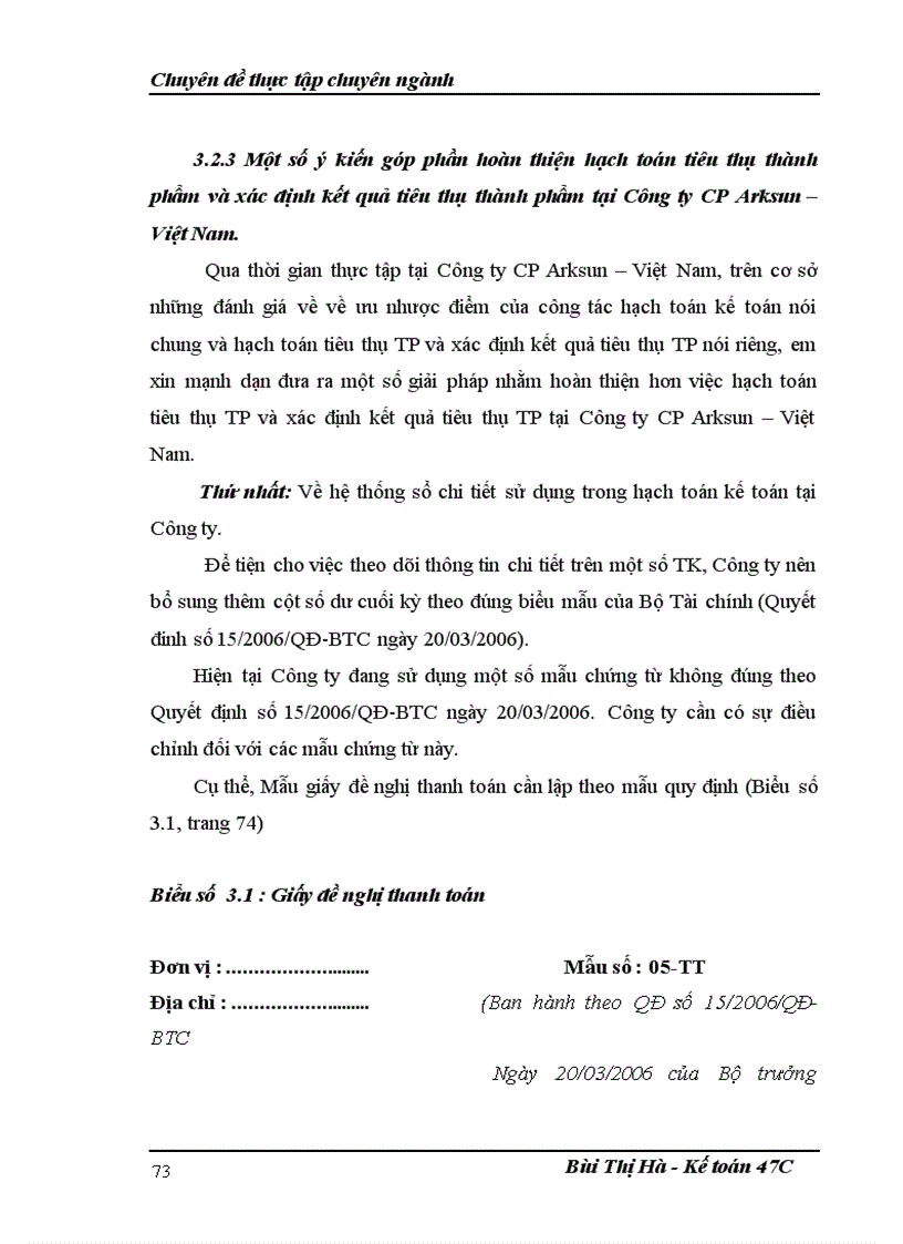 image for page Hoàn thiện hạch toán tiêu thụ thành phẩm và xác định kết quả tiêu thụ thành phẩm tại Công ty Cổ phần Arksun Việt Nam