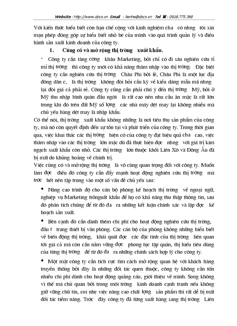 image for page Tại Công ty dệt may Hà Nội