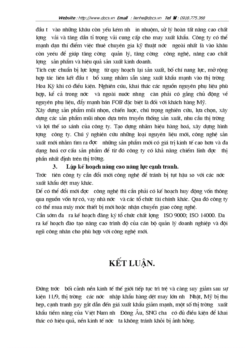 image for page Tại Công ty dệt may Hà Nội