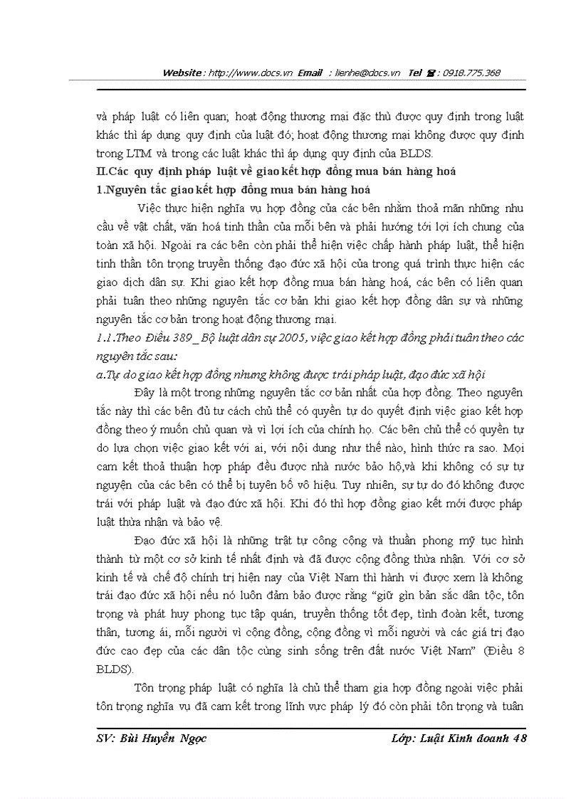 image for page Chế độ pháp lý về giao kết thực hiện hợp đồng mua bán hàng hoá và thực tiễn áp dụng tại Công ty TNHH hỗ trợ kỹ thương Lê và Vũ