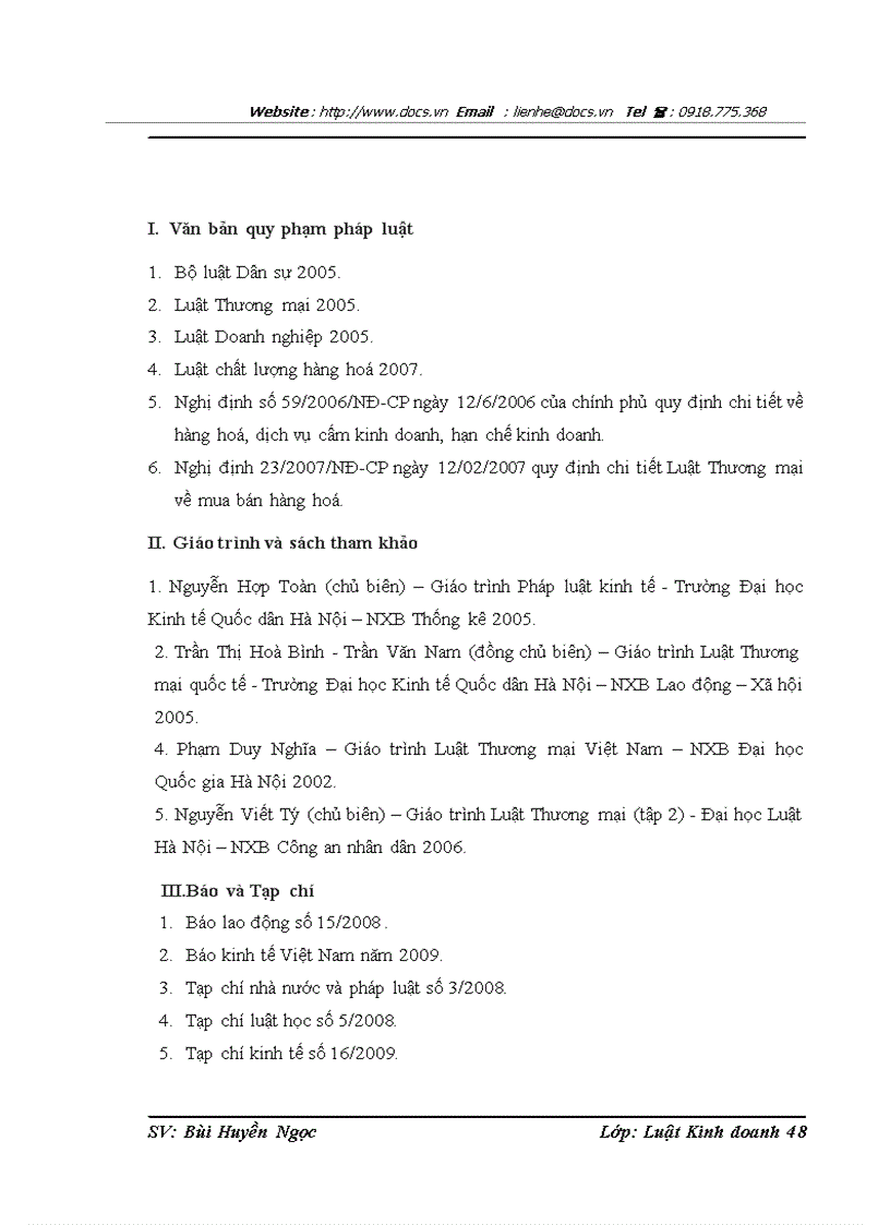 image for page Chế độ pháp lý về giao kết thực hiện hợp đồng mua bán hàng hoá và thực tiễn áp dụng tại Công ty TNHH hỗ trợ kỹ thương Lê và Vũ