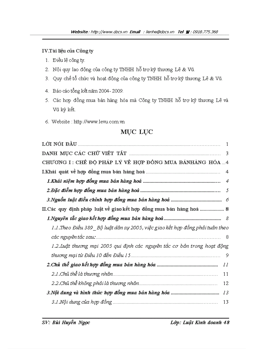 image for page Chế độ pháp lý về giao kết thực hiện hợp đồng mua bán hàng hoá và thực tiễn áp dụng tại Công ty TNHH hỗ trợ kỹ thương Lê và Vũ