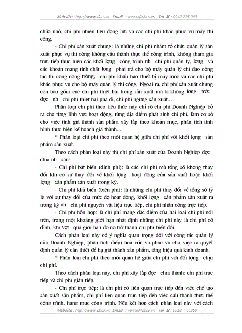 image for page Hoàn thiện kế toán chi phí sản xuất và tính giá thành sản phẩm xây lắp tại Công ty xây dựng cấp thoát nước và hạ tầng kỹ thuật
