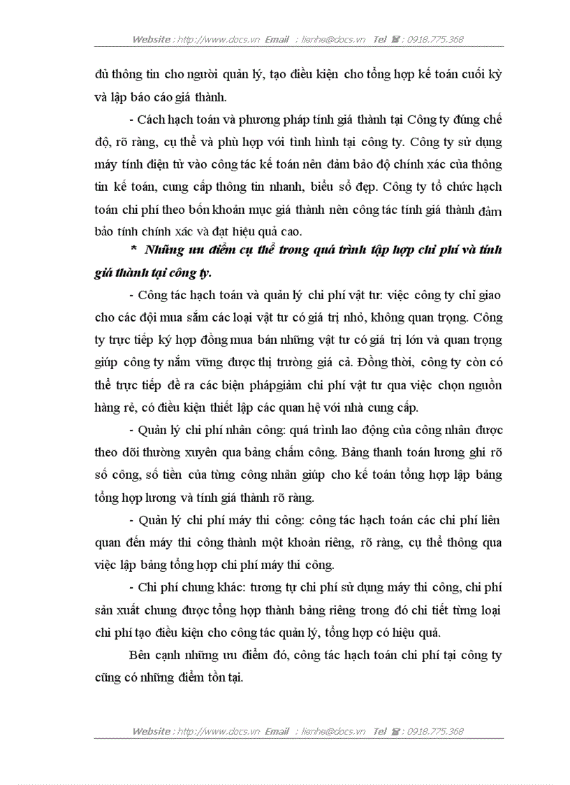 image for page Hoàn thiện kế toán chi phí sản xuất và tính giá thành sản phẩm xây lắp tại Công ty xây dựng cấp thoát nước và hạ tầng kỹ thuật