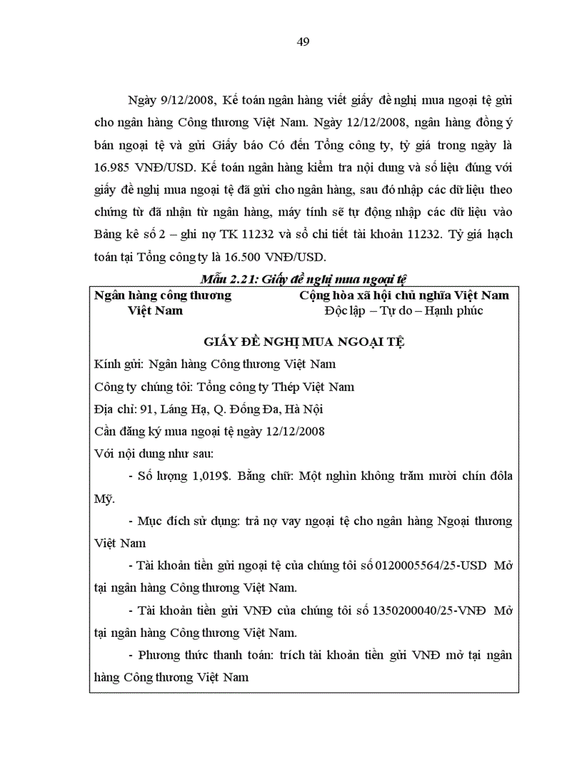 image for page Hoàn thiện kế toán vốn bằng tiền tại tổng công ty thép việt nam