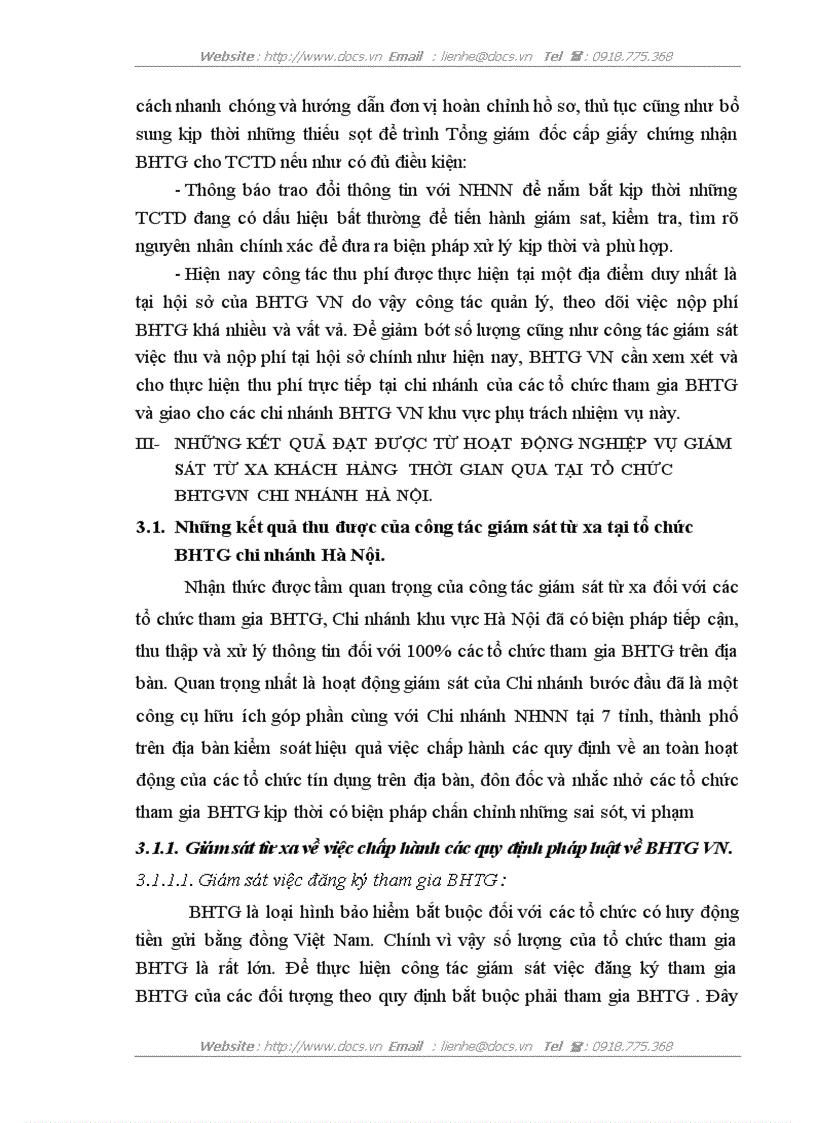 image for page Phương hướng hoàn thiện công tác giám sát từ xa của BHTG VN chi nhánh khu vực Hà Nội