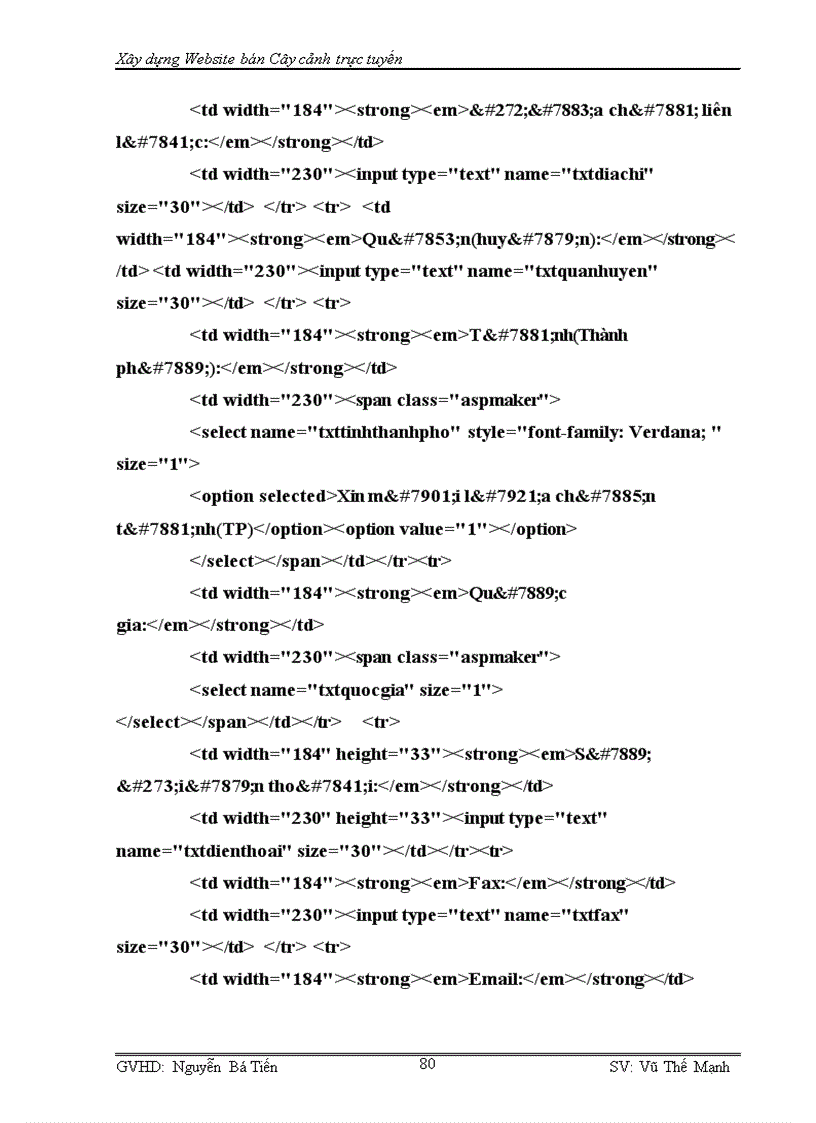 image for page Xây dựng Website bán Cây cảnh trực tuyến