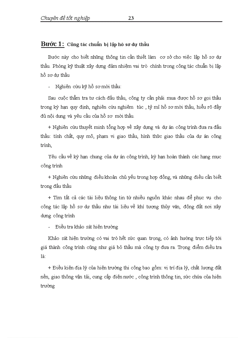 image for page Lập hồ sơ dự thầu ở Công ty Cổ phần Cơ giới Xây dựng và Hạ tầng