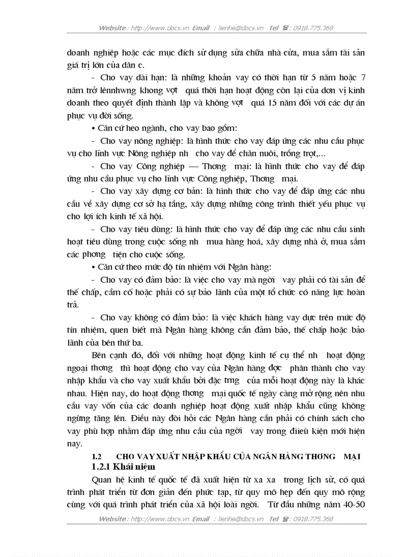 image for page Giải pháp nâng cao hiệu quả cho vay xuất nhập khẩu tại Ngân hàng nông nghiệp và Phát triển nông thôn thành phố Hà Nội