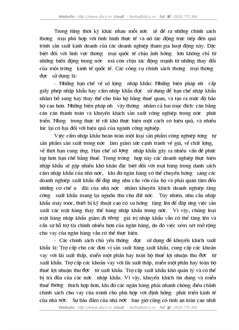 image for page Giải pháp nâng cao hiệu quả cho vay xuất nhập khẩu tại Ngân hàng nông nghiệp và Phát triển nông thôn thành phố Hà Nội