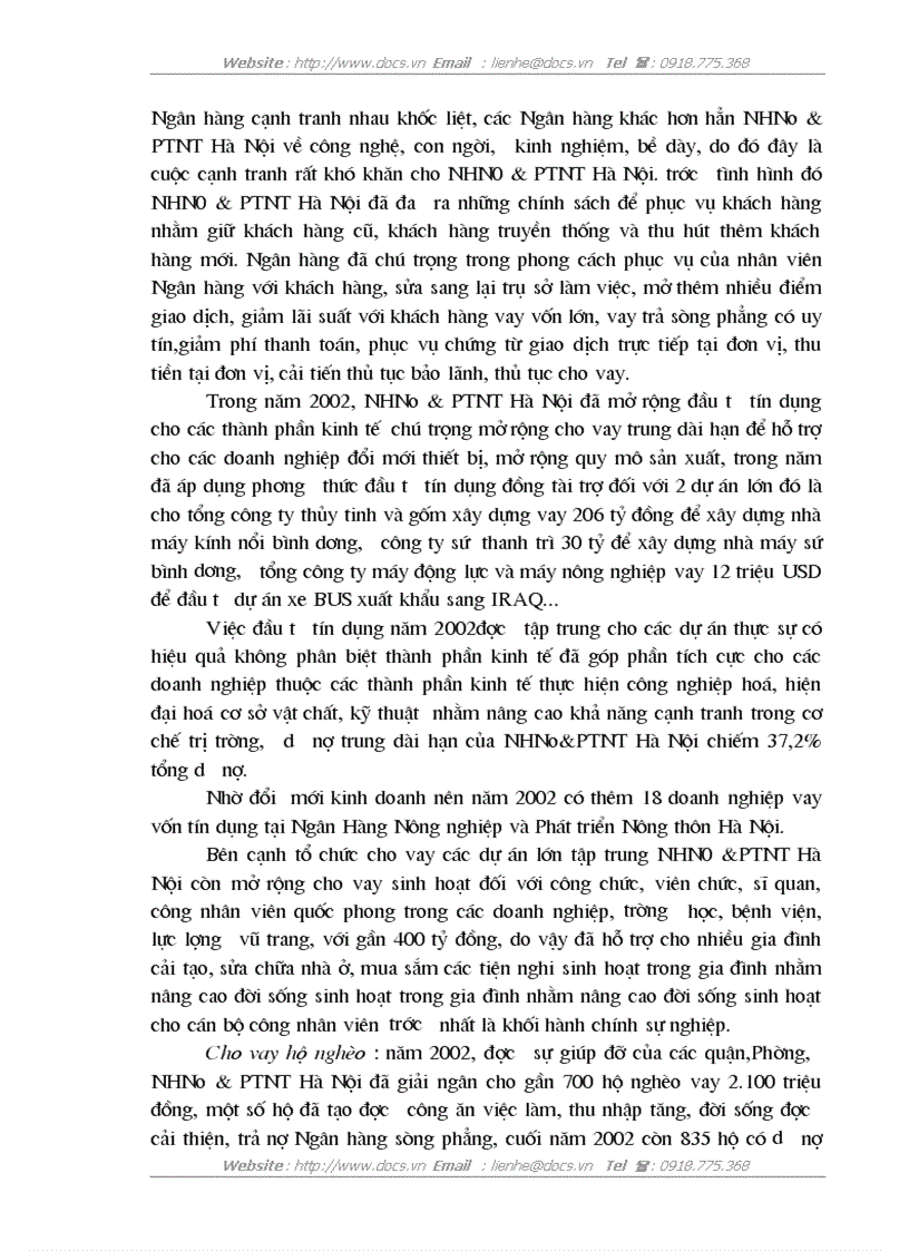 image for page Giải pháp nâng cao hiệu quả cho vay xuất nhập khẩu tại Ngân hàng nông nghiệp và Phát triển nông thôn thành phố Hà Nội