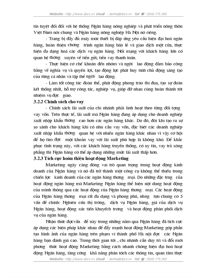 image for page Giải pháp nâng cao hiệu quả cho vay xuất nhập khẩu tại Ngân hàng nông nghiệp và Phát triển nông thôn thành phố Hà Nội