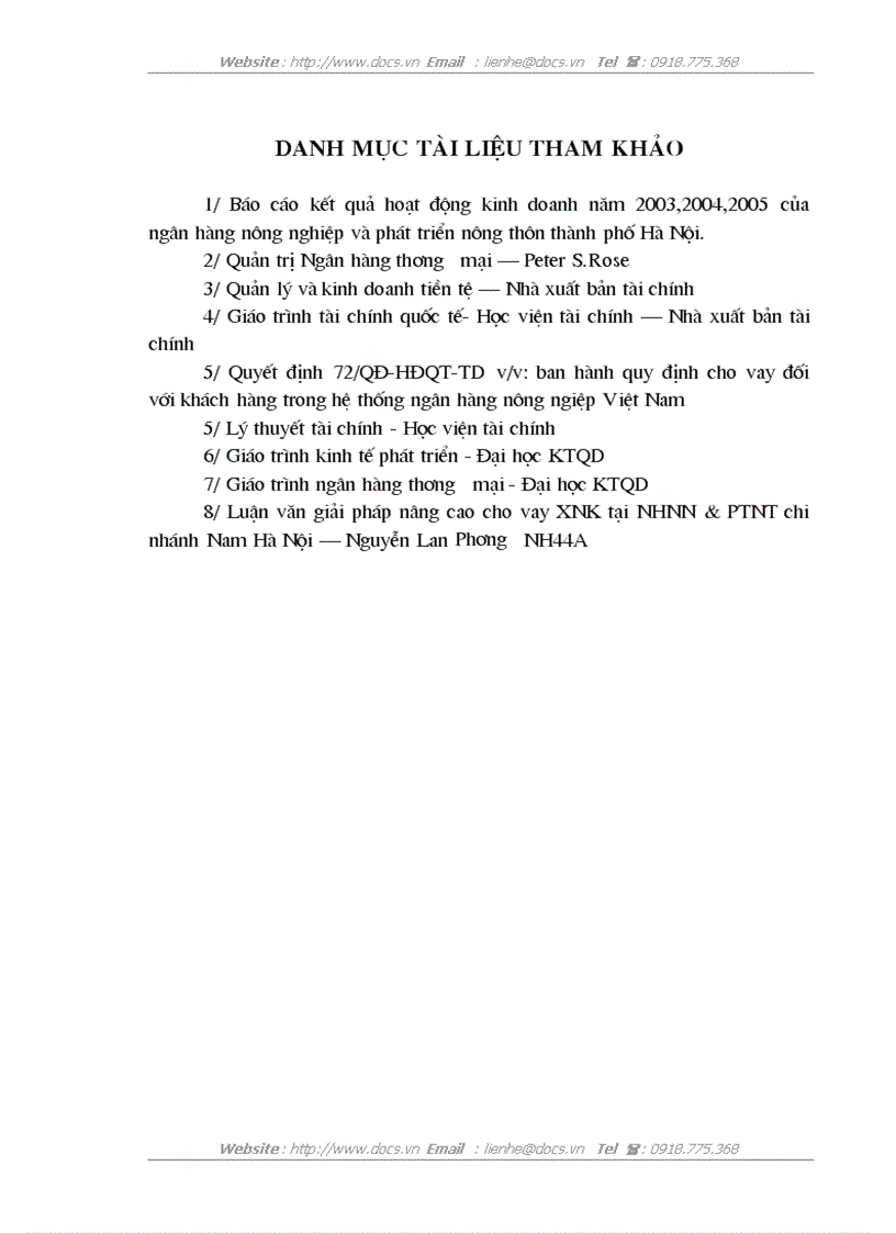 image for page Giải pháp nâng cao hiệu quả cho vay xuất nhập khẩu tại Ngân hàng nông nghiệp và Phát triển nông thôn thành phố Hà Nội