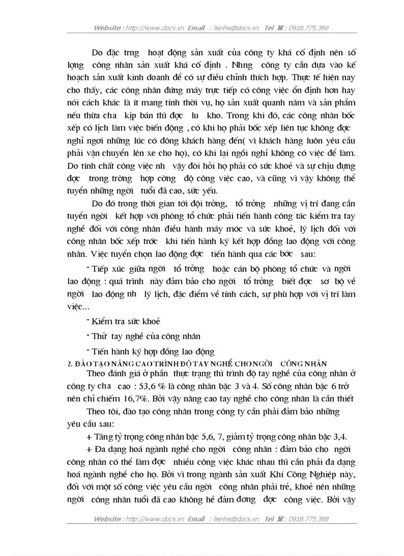 image for page Giải pháp nâng cao hiệu quả sử dụng lao động ở công ty cổ phần Khí Công Nghiệp Vi ệt Nam