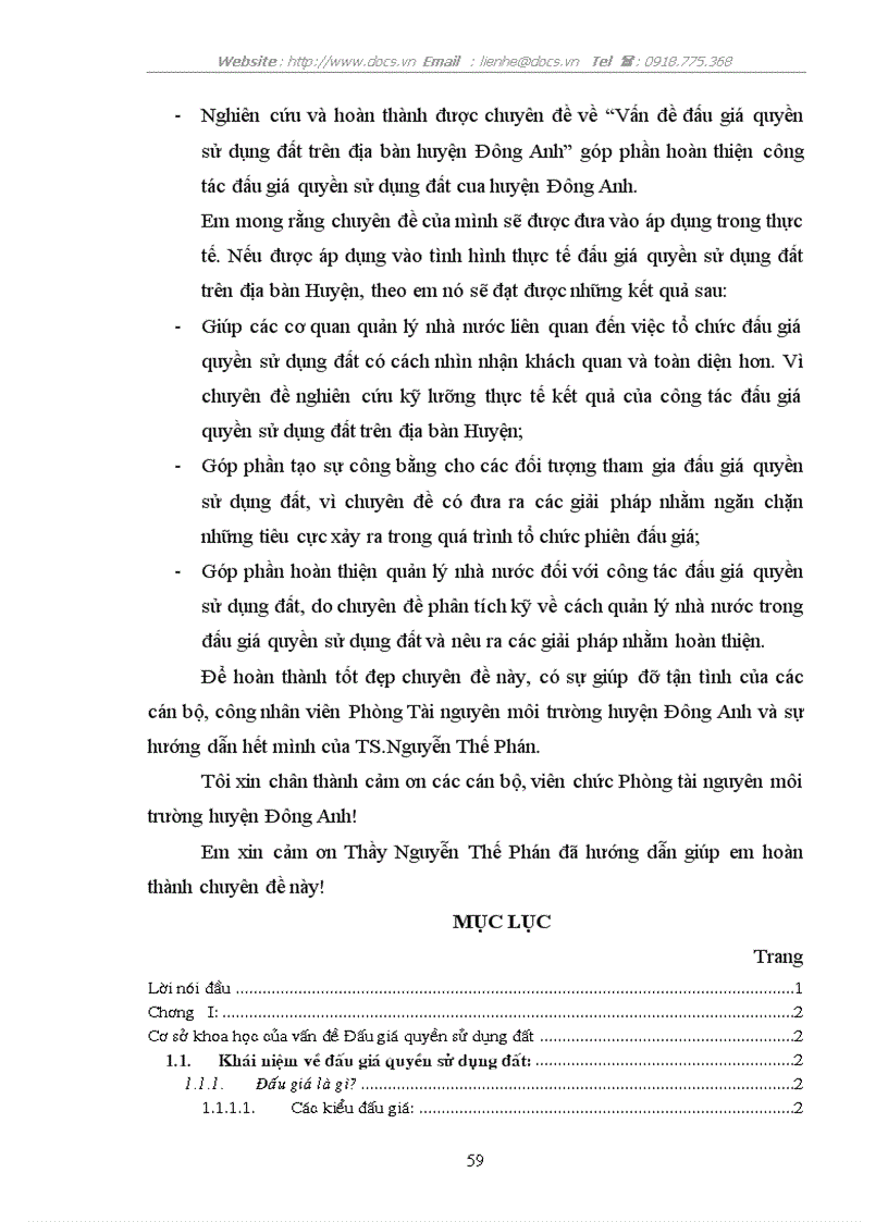 image for page Đấu giá QSD đất trên địa bàn huyện Đông Anh