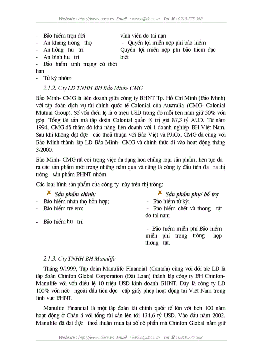 image for page Một số giải pháp hoàn thiện hoạt động xúc tiến hỗn hợp tại công ty Bảo Việt Nhân thọ Hà Nội