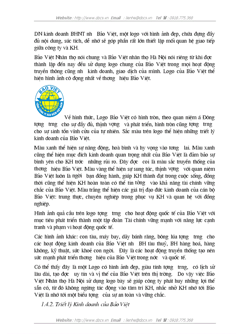 image for page Một số giải pháp hoàn thiện hoạt động xúc tiến hỗn hợp tại công ty Bảo Việt Nhân thọ Hà Nội