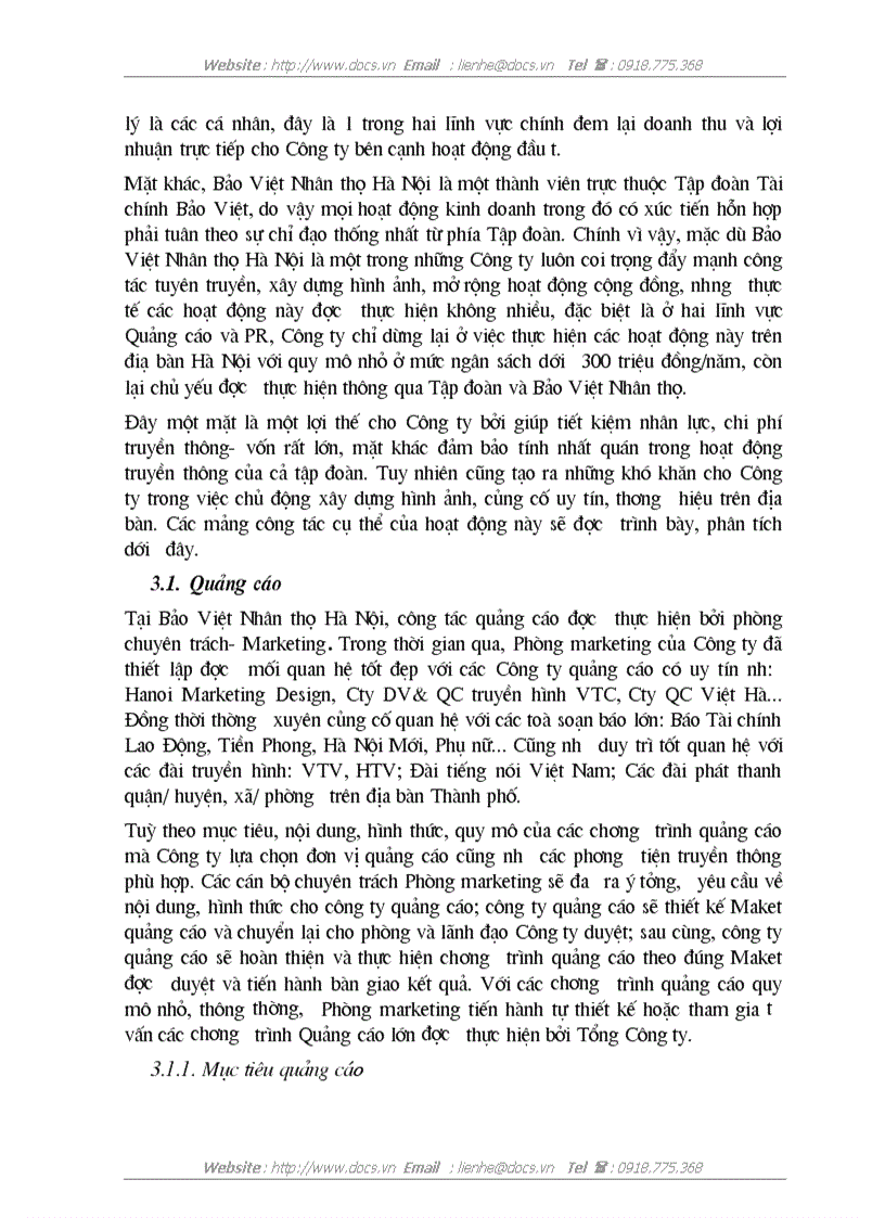 image for page Một số giải pháp hoàn thiện hoạt động xúc tiến hỗn hợp tại công ty Bảo Việt Nhân thọ Hà Nội
