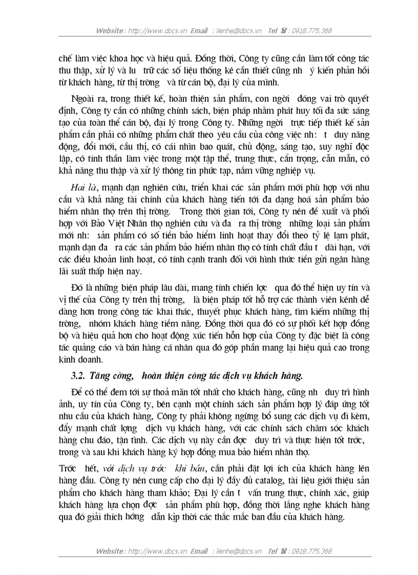 image for page Một số giải pháp hoàn thiện hoạt động xúc tiến hỗn hợp tại công ty Bảo Việt Nhân thọ Hà Nội