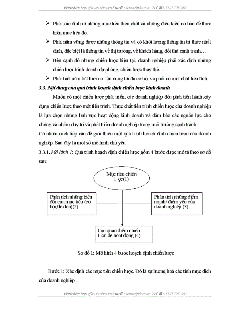 image for page Một sô ý kiến về căn cứ và giải pháp cho quá trình hoạch định chiến lược kinh doanh tại công ty TNHH NN một thành viên dệt 19 5 Hà nội