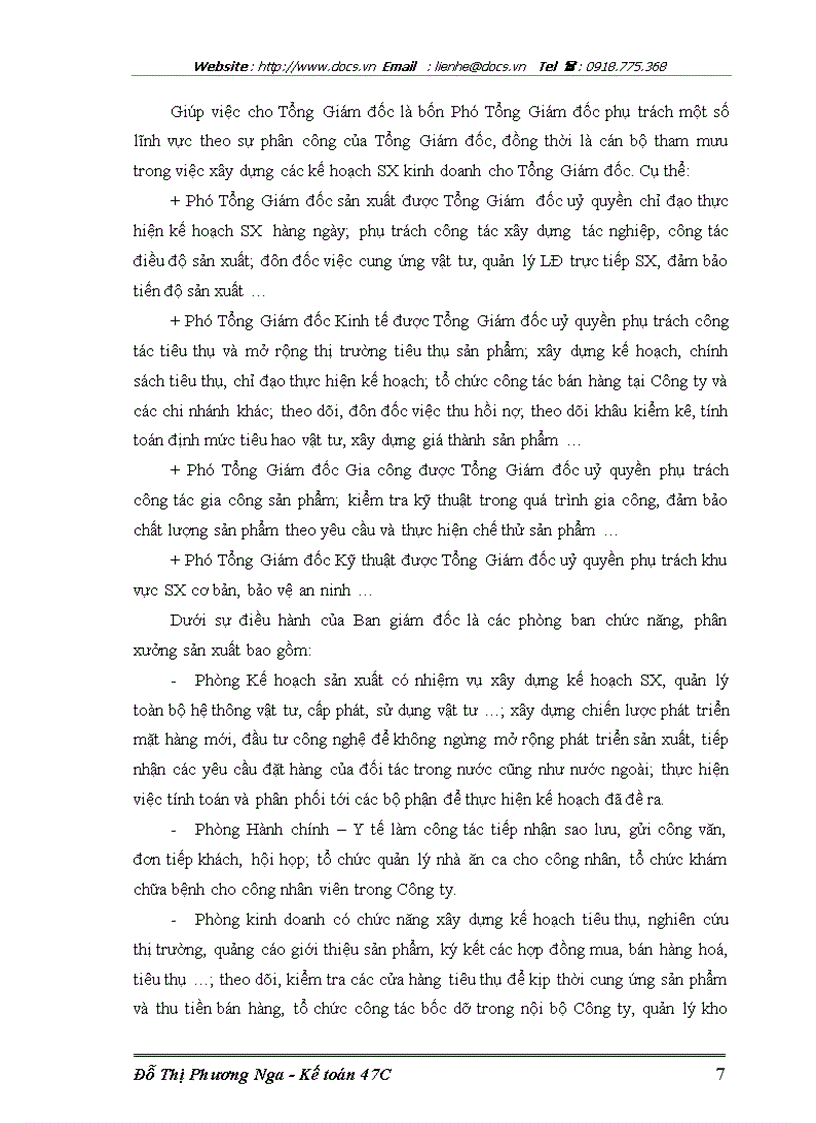 image for page Hoàn thiện kế toán tiêu thụ và kết quả tiêu thụ tại Công ty Cổ phần Dệt 10 10