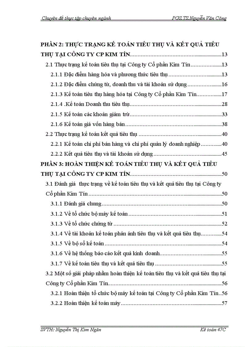 image for page Hoàn thiện kế toán tiêu thụ và kết quả tiêu thụ tại Công ty Cổ phần Kim Tín