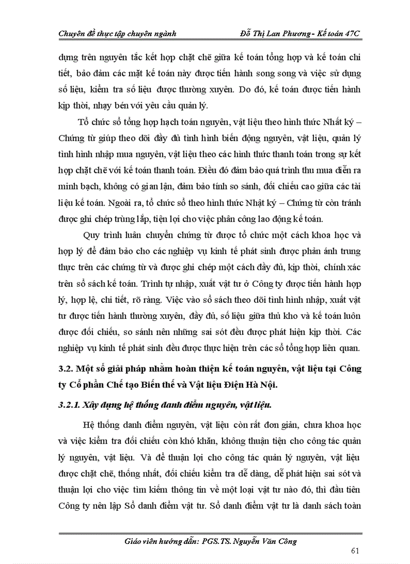 image for page Hoàn thiện kế toán nguyên vật liệu tại công ty cổ phần chế tạo biến thế và vật liệu điện hà nội