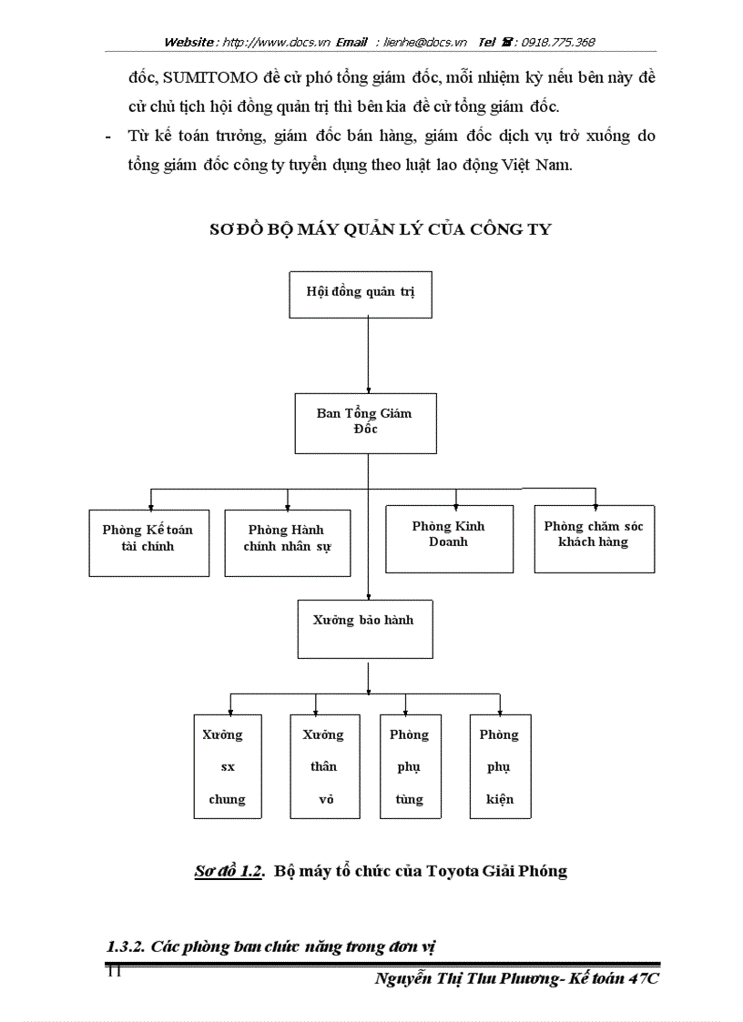 image for page Hoàn thiện công tác hạch toán doanh thu chi phí và xác định kết quả kinh doanh tại Công ty Liên doanh TOYOTA Giải Phóng