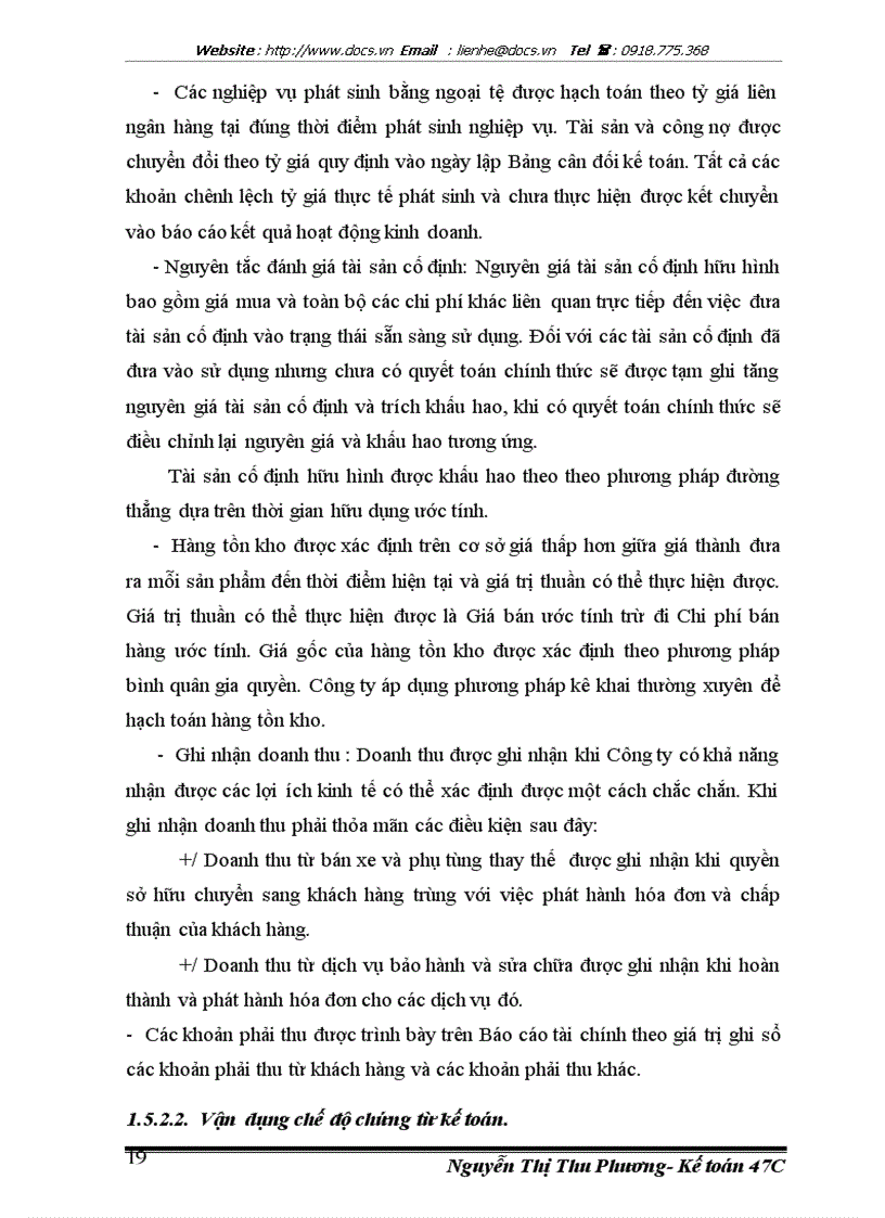 image for page Hoàn thiện công tác hạch toán doanh thu chi phí và xác định kết quả kinh doanh tại Công ty Liên doanh TOYOTA Giải Phóng