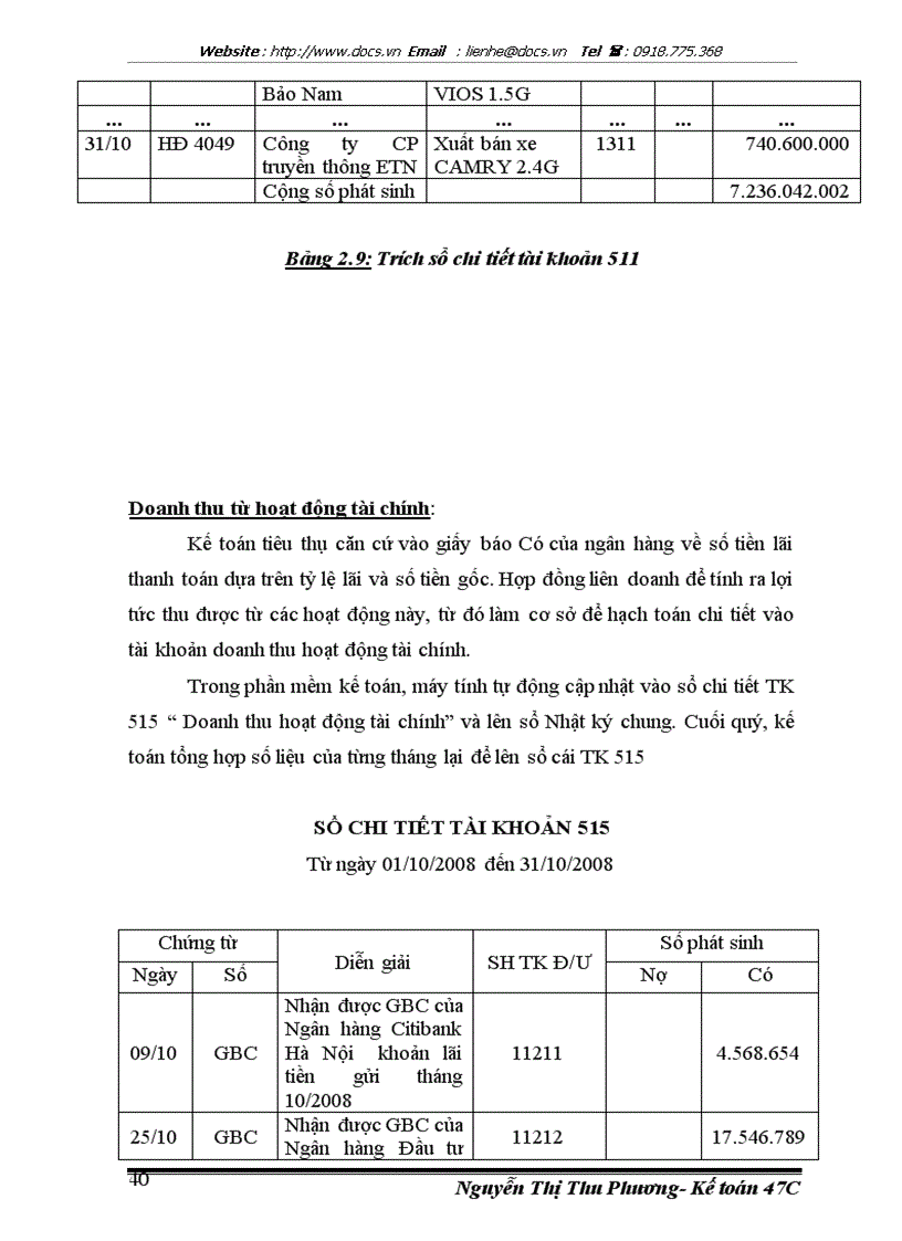 image for page Hoàn thiện công tác hạch toán doanh thu chi phí và xác định kết quả kinh doanh tại Công ty Liên doanh TOYOTA Giải Phóng