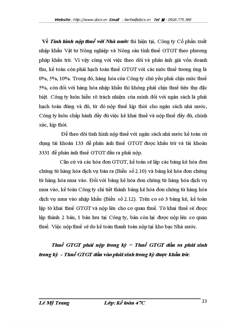 image for page Hoàn thiện kế toán tiêu thụ và kết quả tiêu thụ tại Công ty Cổ phần xuất nhập khẩu Vật tư Nông nghiệp và Nông sản