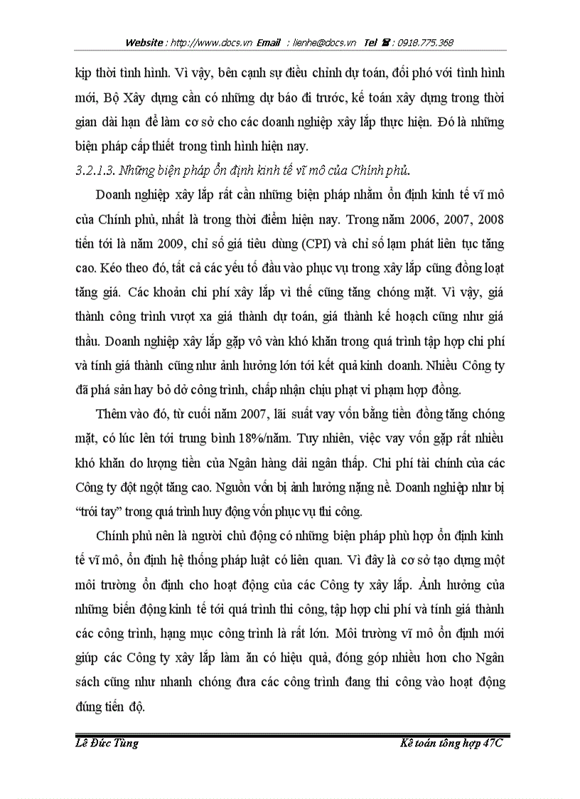 image for page Nâng cao hiệu quả hoạt động của công tá kế toán tập hợp chi phí và tính giá thành tại Công ty cổ phần PCCC và đầu tư xây dựng Sông Đà