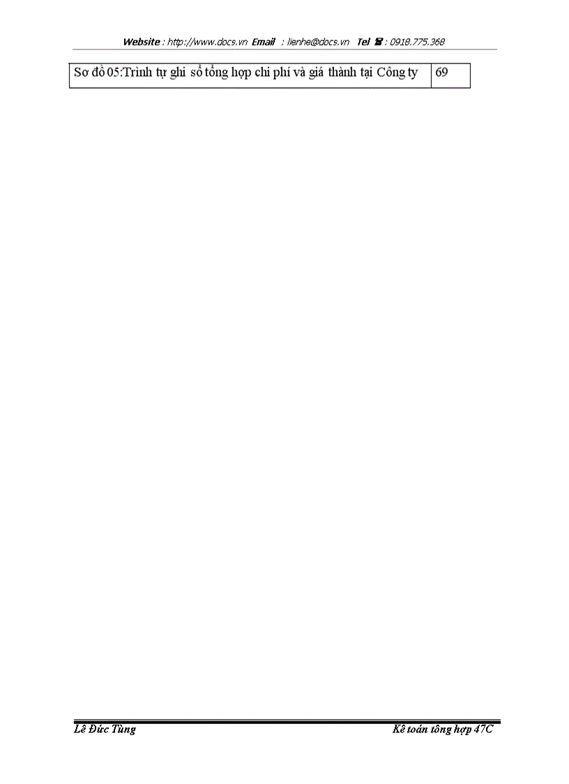 image for page Nâng cao hiệu quả hoạt động của công tá kế toán tập hợp chi phí và tính giá thành tại Công ty cổ phần PCCC và đầu tư xây dựng Sông Đà