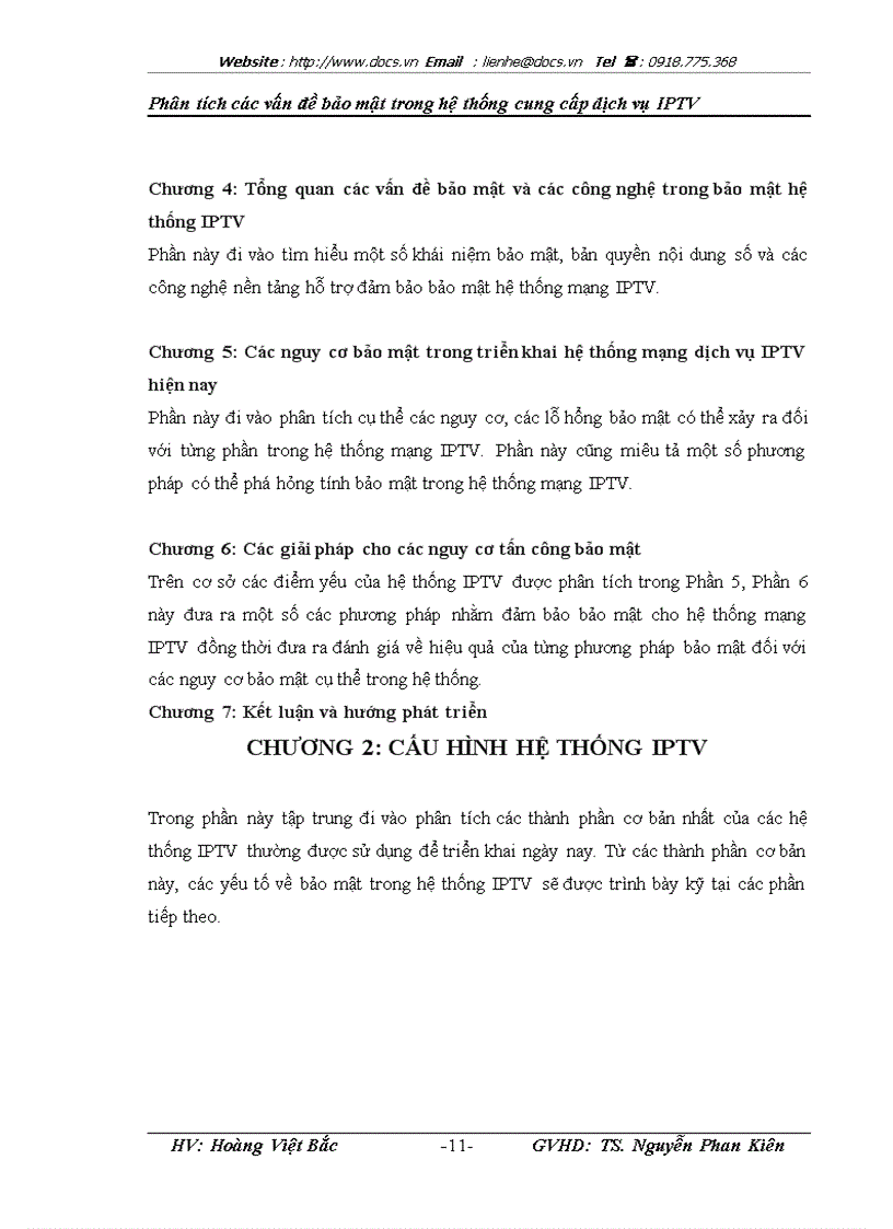 image for page Phân tích các vấn đề bảo mật trong hệ thống cung cấp dịch vụ IPTV