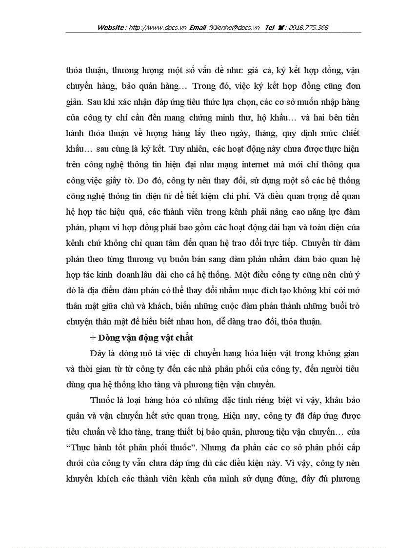 image for page Hoàn thiện hệ thống kênh phân phối của công ty Cổ phần Dược phẩm Nam Hà