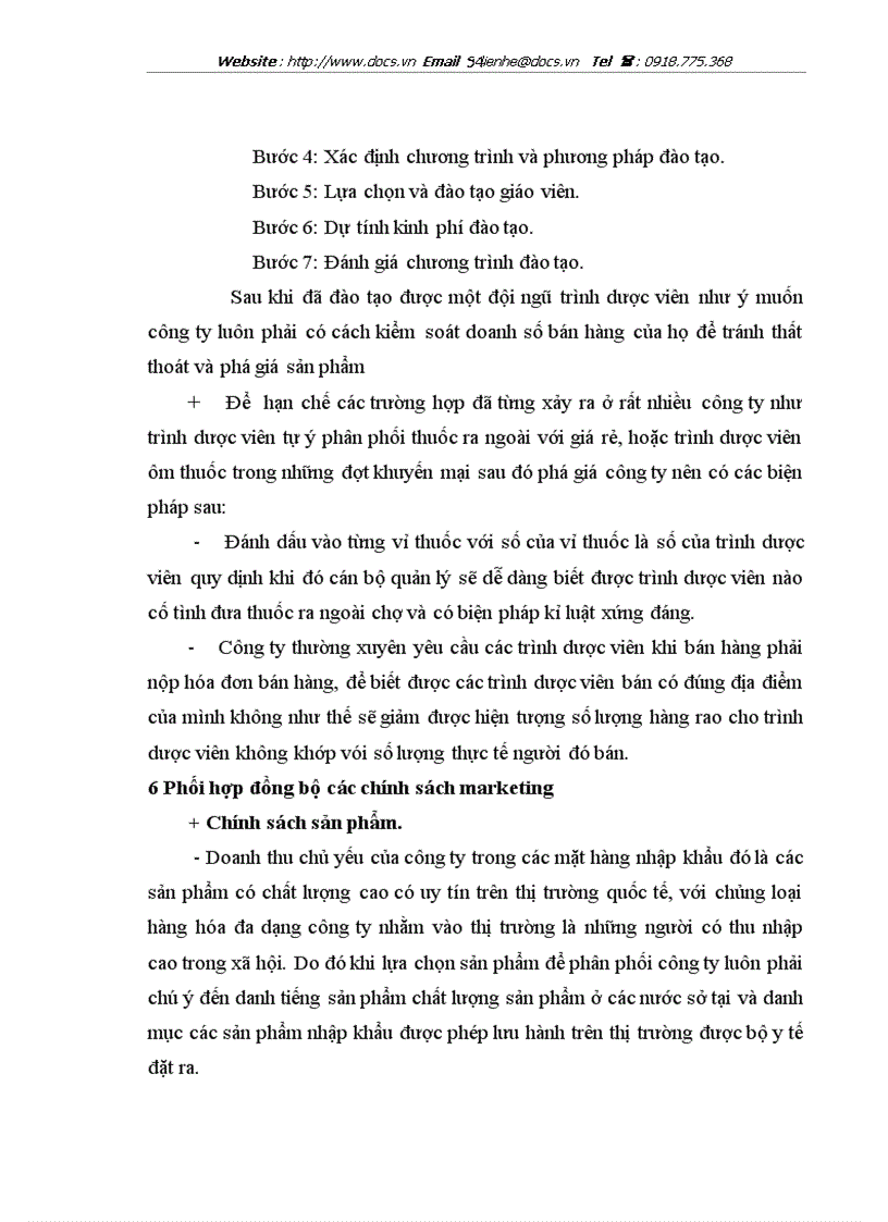 image for page Hoàn thiện hệ thống kênh phân phối của công ty Cổ phần Dược phẩm Nam Hà