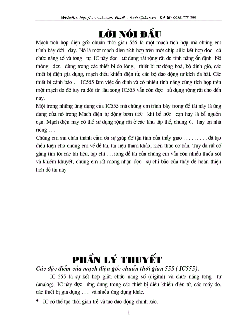 image for page Thiết kế mạch logic số